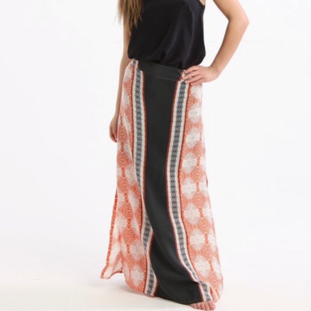 VIX Paul Hermanny Tupi Gabby 100% silk skirt